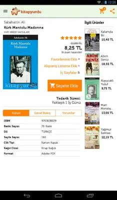 Kitapyurdu android App screenshot 2