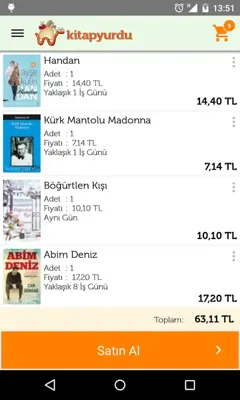Kitapyurdu android App screenshot 7